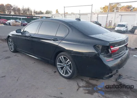 2016 BMW 750I xDrive from USA, damaged, VIN WBA7F2C57GG417422